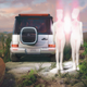 All SUVs and trucks should be advertised like this. By the way, that squircle where the spare would be on a regular G-Class is a lockable box on the Concept EQG.